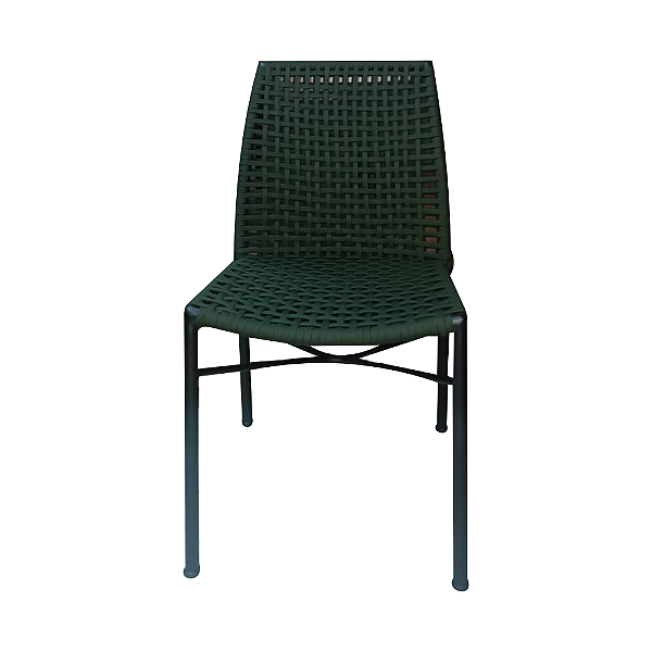 Cadeira Hellen em Alumínio Corda Náutica 45x95x47cm