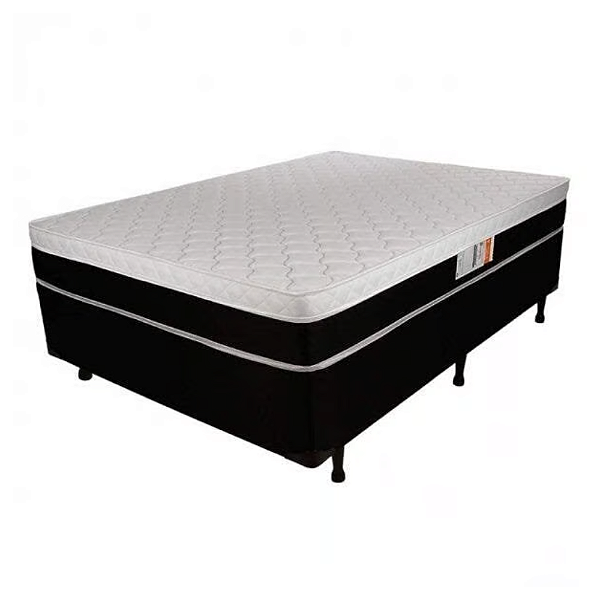 Conjunto Box Casal Luckspuma Roma Molas Ensacadas 1,38X1.88X0.66 MT Anti Ácaro e Anti Fungo