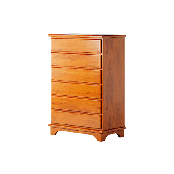 Cômoda Isabela 6 Gavetas 127x75cm Madeira Maciça