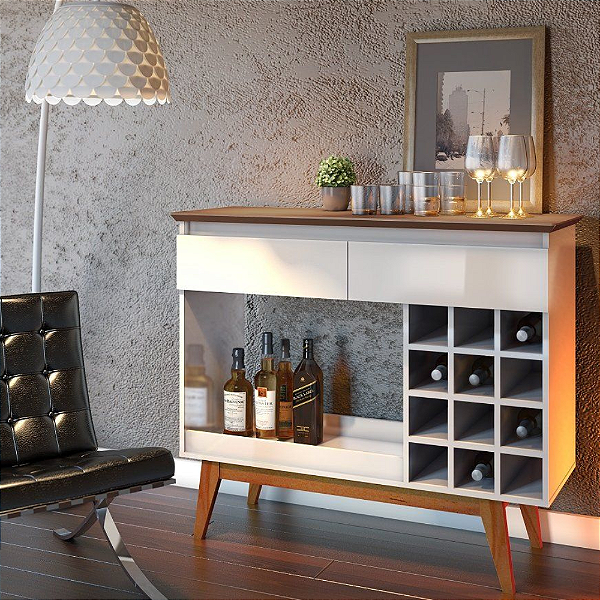 Aparador Sala Jantar Classic AD 2 Gavetas 113m