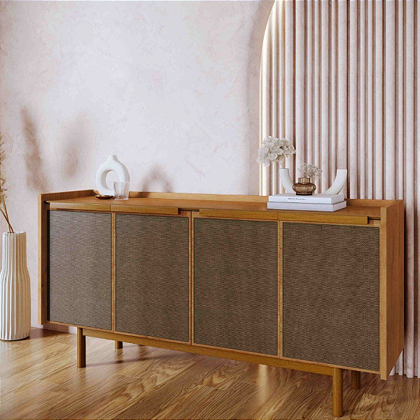 Balcão Buffet Sala Jantar Dune 4 Portas 1,80m