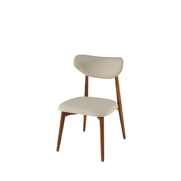 Cadeira Havana Estofada estrutura de Madeira 85x51x60cm