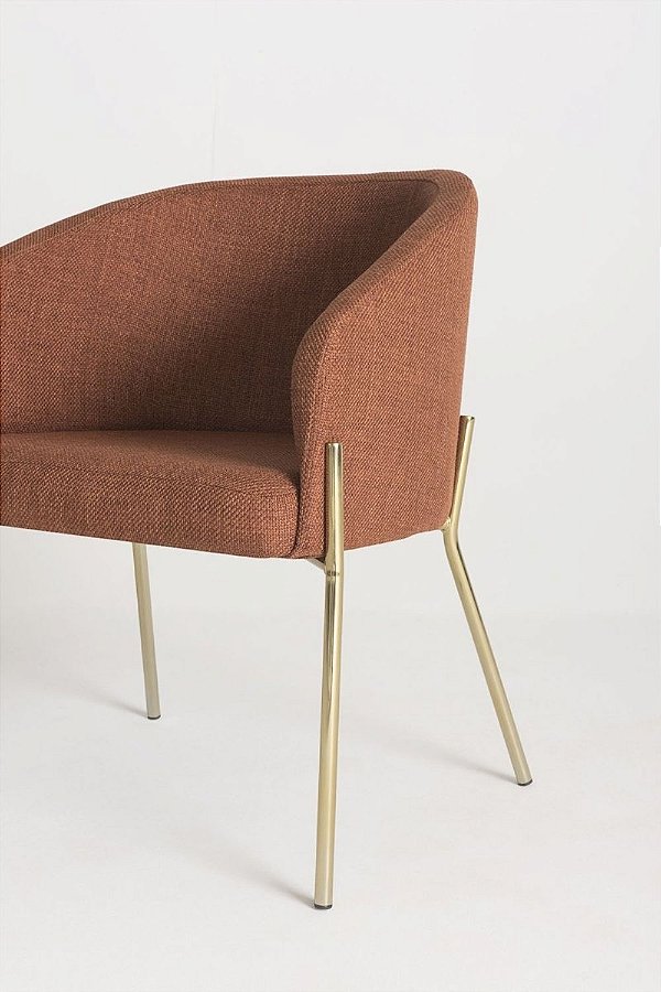 Poltrona Anita - Base metal fixa  78x63x59cm