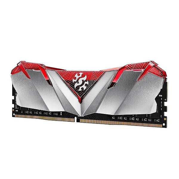 MEM DDR4 16GB 3200MHZ ADATA XPG GAMMIX D30 CINZA/VERMELHO AX4U320016G16A-SR30