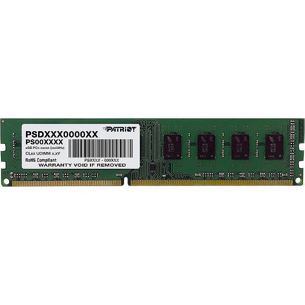 Memória Ram Patriot 8GB Signature Line DDR3 1333 PSD38G13332