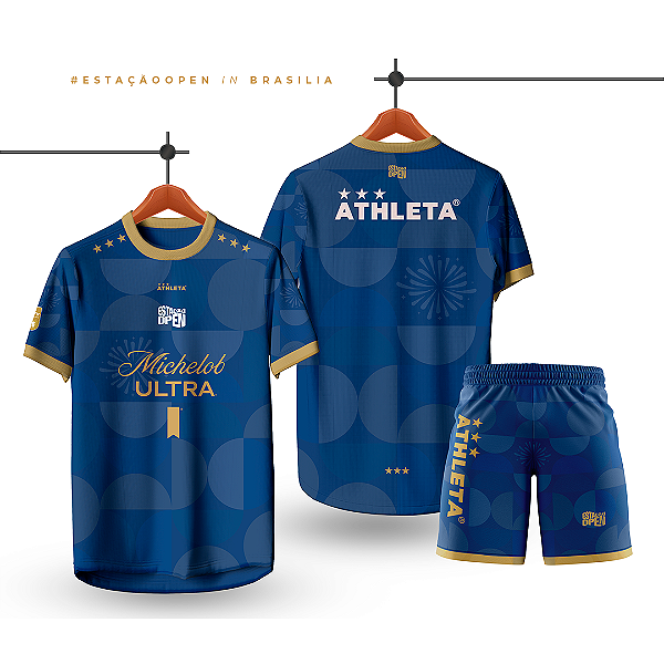 PRÉ VENDA - KIT UNIFORME PROFISSIONAL AZUL - BRASILIA