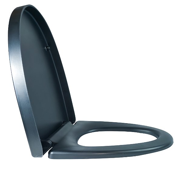 TAMPA / ASSENTO SANITÁRIO - MODELO RAVENA - COR BLACK