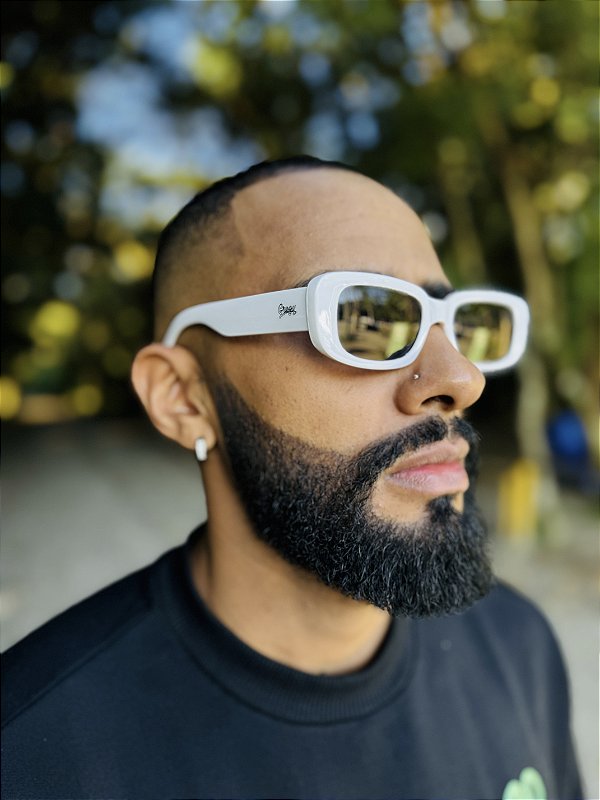 Óculos de Sol Oslo Clássico - Branco