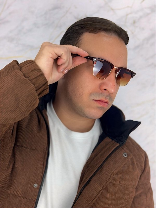 Óculos de Sol Golden - Marrom FUME