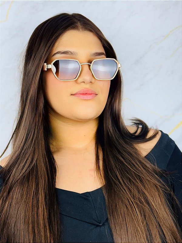 Óculos de Sol LYON - Marrom FUME