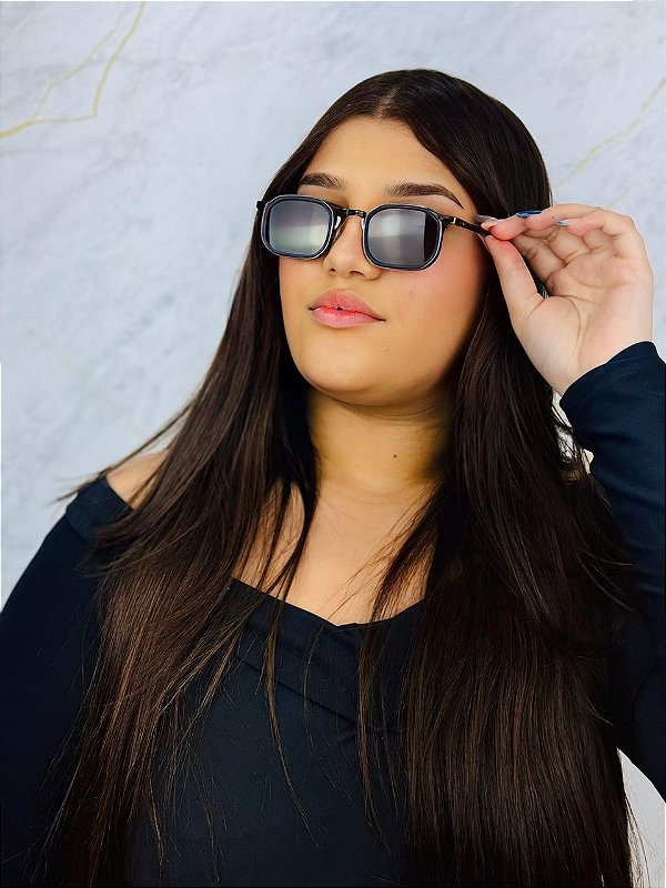 ÓCULOS DE SOL VINTAGE - PRETO/FOSCO