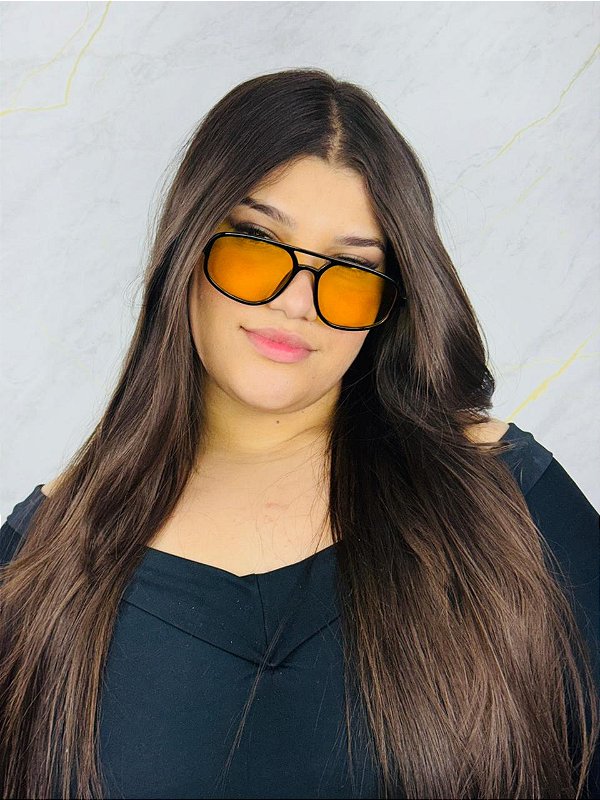 Óculos de Sol Maldivas Preto/Amarelo