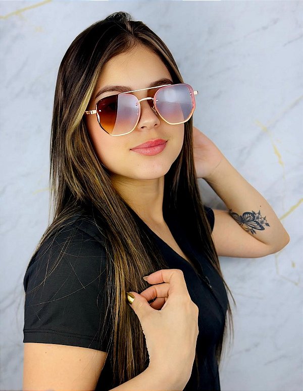 Óculos de Sol Toronto Marrom FUME