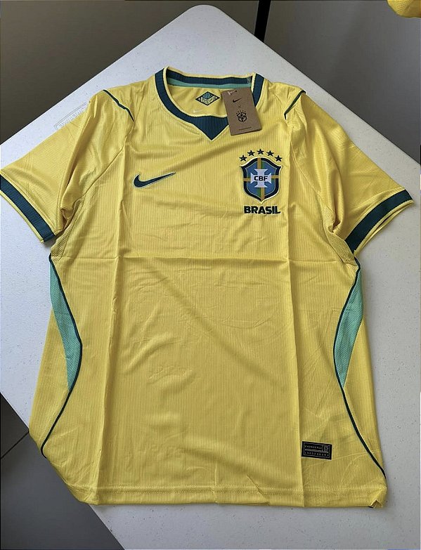CAMISETA DO BRASIL - TAILANDESA 1.1 VERSÃO TORCEDOR