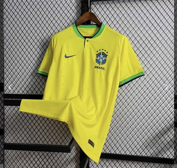 CAMISETA DO BRASIL AMARELA 2022 PREMIUM