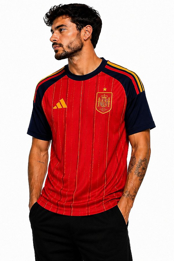 Camiseta Espanha 2026 JOGO - Tailan 1.1