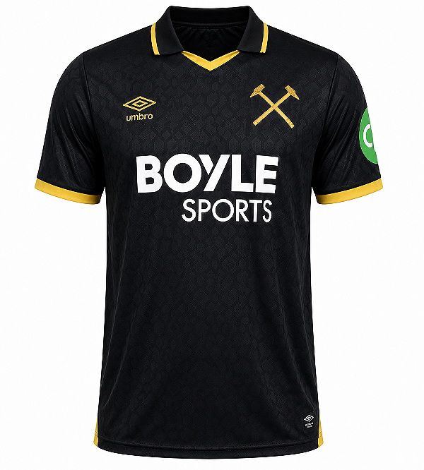 Camiseta West Ham United Third 2025/26 Tailandesa 1.1