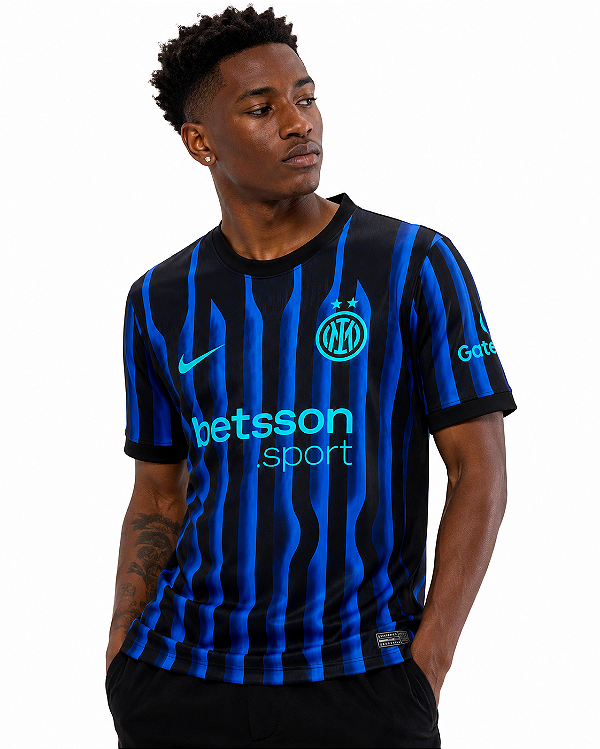 Camiseta Inter de Milão Home 2025/26 Tailandesa