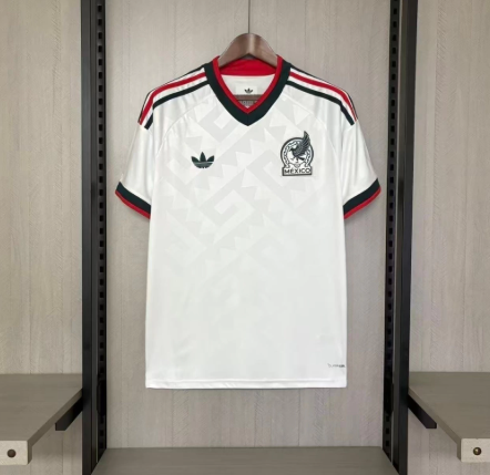 Camisa México Away Branca 2025 Torcedor Tailandesa 1.1 Descrição: