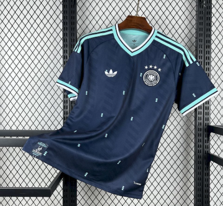 Camisa Alemanha Away Azul 2025 Torcedor Tailandesa 1.1