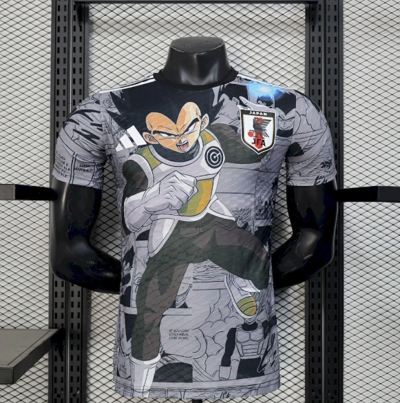 Camiseta Japão Dragon Ball Vegeta Edição Especial Modelo Jogador Premium Masculina