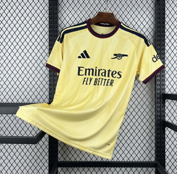 Camisa Arsenal JOGADOR Amarela Tailandesa 1.1