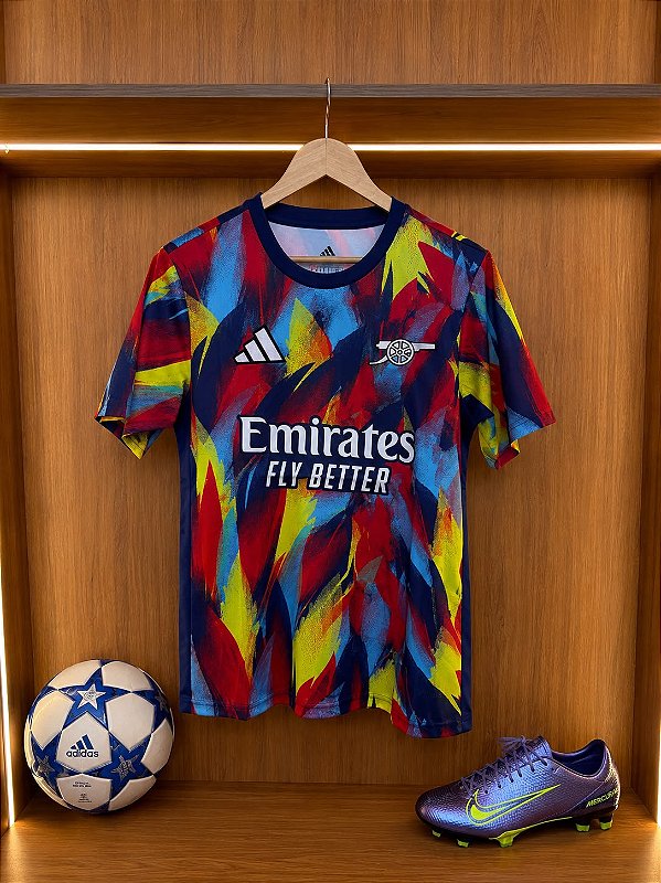 Camisa Arsenal Colorida Masculina Edição Especial Torcedor