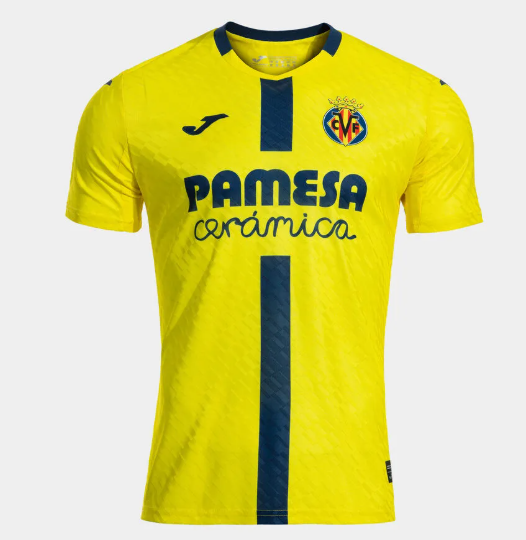 Camiseta Villarreal Amarela 2025/26 Home – Modelo Torcedor