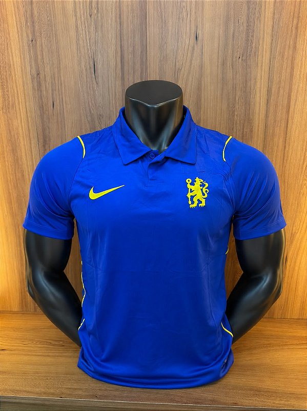 Camiseta Chelsea Azul Gola Polo 2026/27 TORCEDOR