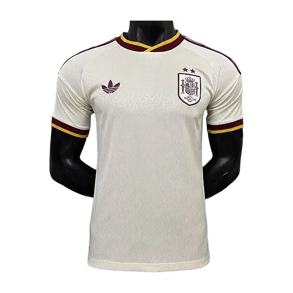 Camiseta Espanha Branca 2026/27 Versão Jogador