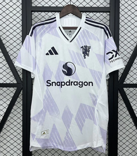 Camisa Manchester United Branca 2025/26 – Modelo Reserva