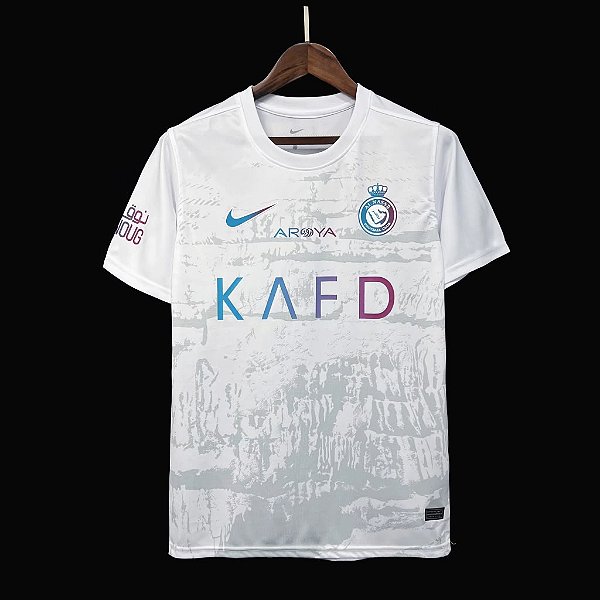 Camisa Al-Nassr Branca 2025/26 – Modelo Reserva