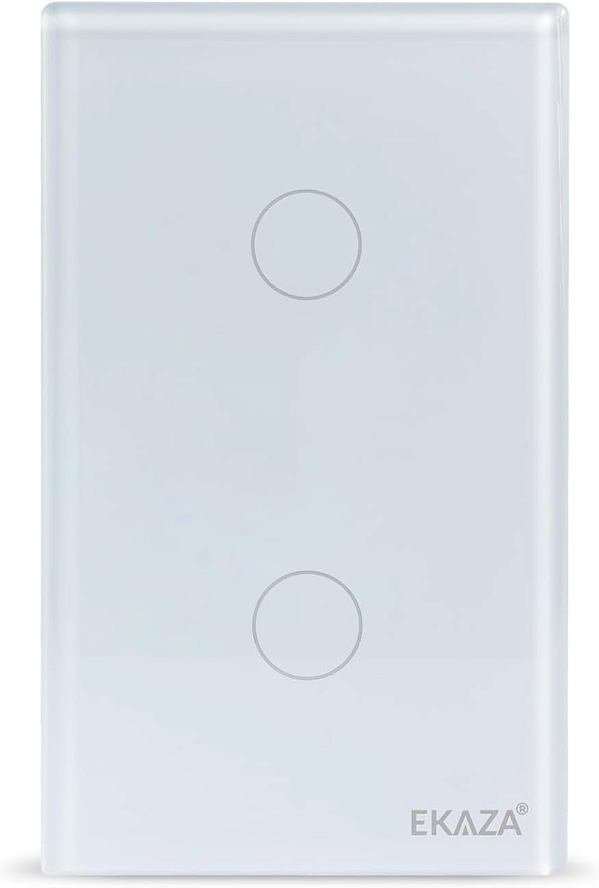 Interruptor Inteligente Smart Touch Zigbee Ekaza 2 Botões