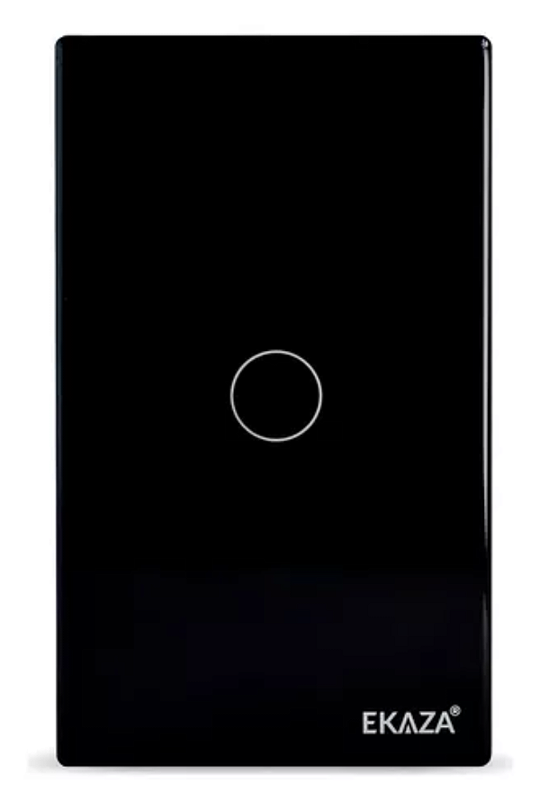 Interruptor Zigbee Smart Inteligente 1 Botão Ekaza Preto