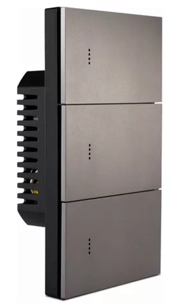 Interruptor Inteligente 3 Teclas Físicas Mercúrio Zigbee