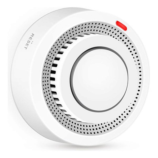 Sensor Detector de Fumaça Alarme Inteligente Zigbee NovaDigital