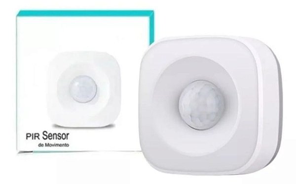 Sensor de Movimento Inteligente JWCOM Zigbee Tuya App PIR