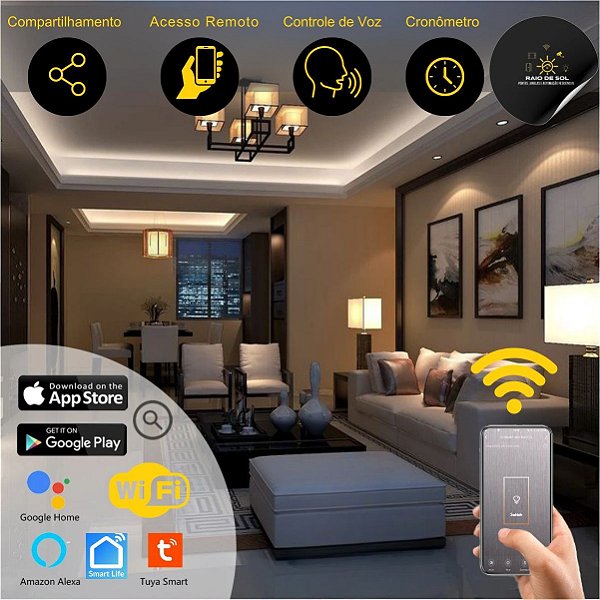 Controladora Inteligente Rgb+cct Fita Led Wifi+ble Ekaza