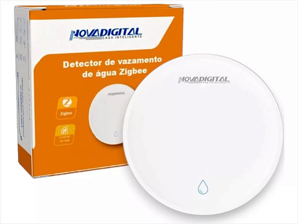 Sensor Vazamento de Água Inteligente Zigbee NovaDigital