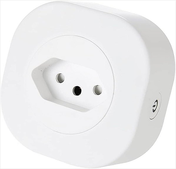 Tomada Inteligente Wi-fI Plugue 10A JWCOM Tuya Alexa Smart