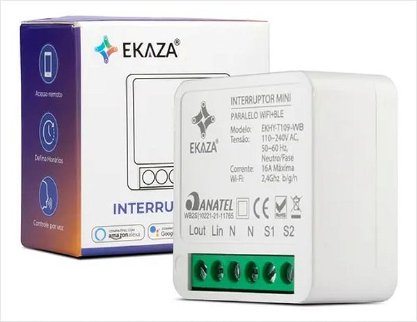 Módulo Mini EKAZA Wi-Fi 1 Canal Paralelo