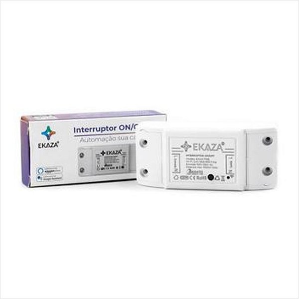 Interruptor EKAZA Wi-Fi + Bluetooth On/Off - F16