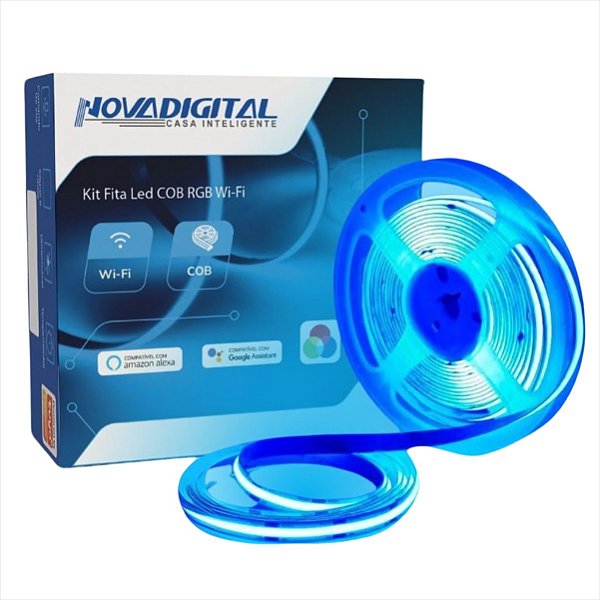 Kit Fita Led Cob RGB WiFi NovaDigital