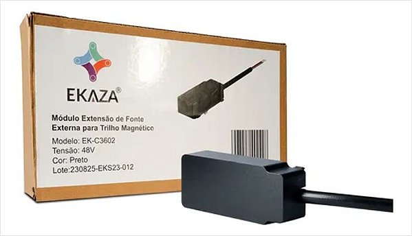 Módulo Extensão de Fonte Externa EKAZA para Trilho Magnético