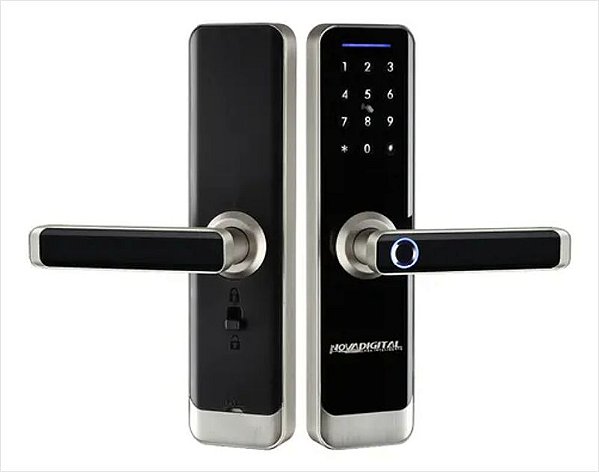 Fechadura Inteligente Wi-Fi Novadigital  com Maçaneta