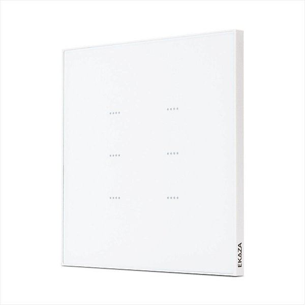 Interruptor Inteligente Vênus 6 Botões 4x4 EKAZA WiFi + BLE