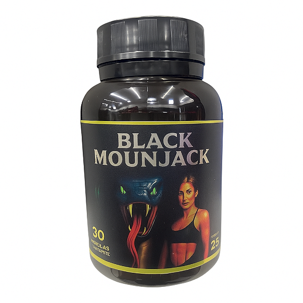 TERMOGÊNICO BLACK MOUNJARO // SUPER POTENTE 30 CPS