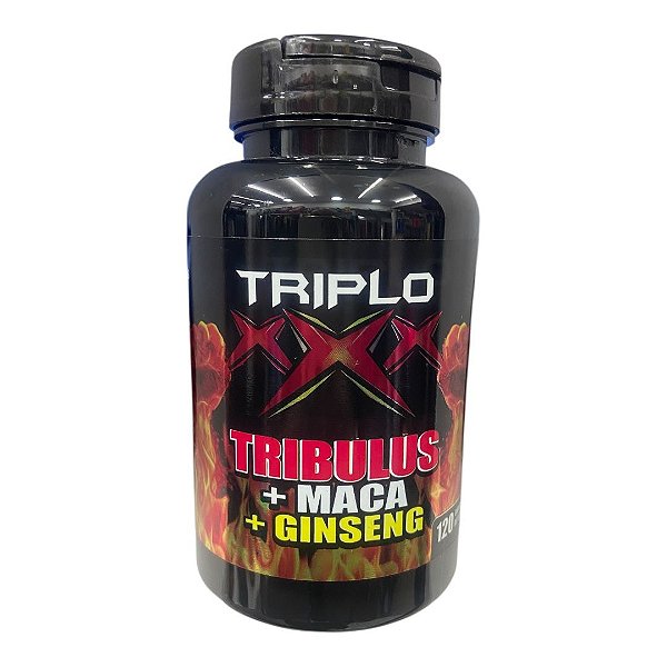 Triplo X Tribulus+Maca+ Ginseng120 CPS