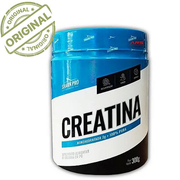 Creatina Shark Pro 100% 300 G
