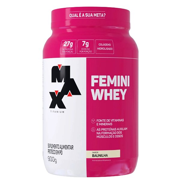 Femini Whey Max Titanium  900G